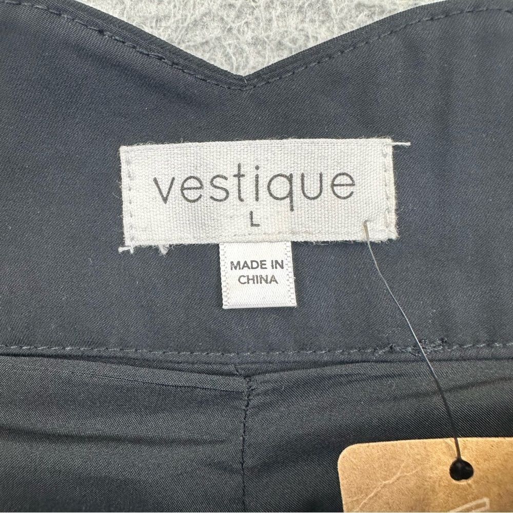 New Vestique Magnolia Pants Womens Large Black Tencel Blend Wide Leg Boutique - Picture 12 of 16